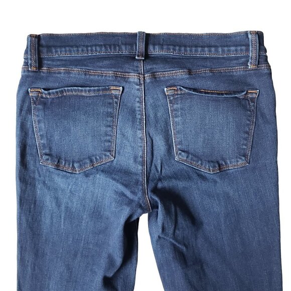 J Brand Veruca Crop Skinny Mid Rise Dark Wash Jeans Size 28 - Picture 5 of 6